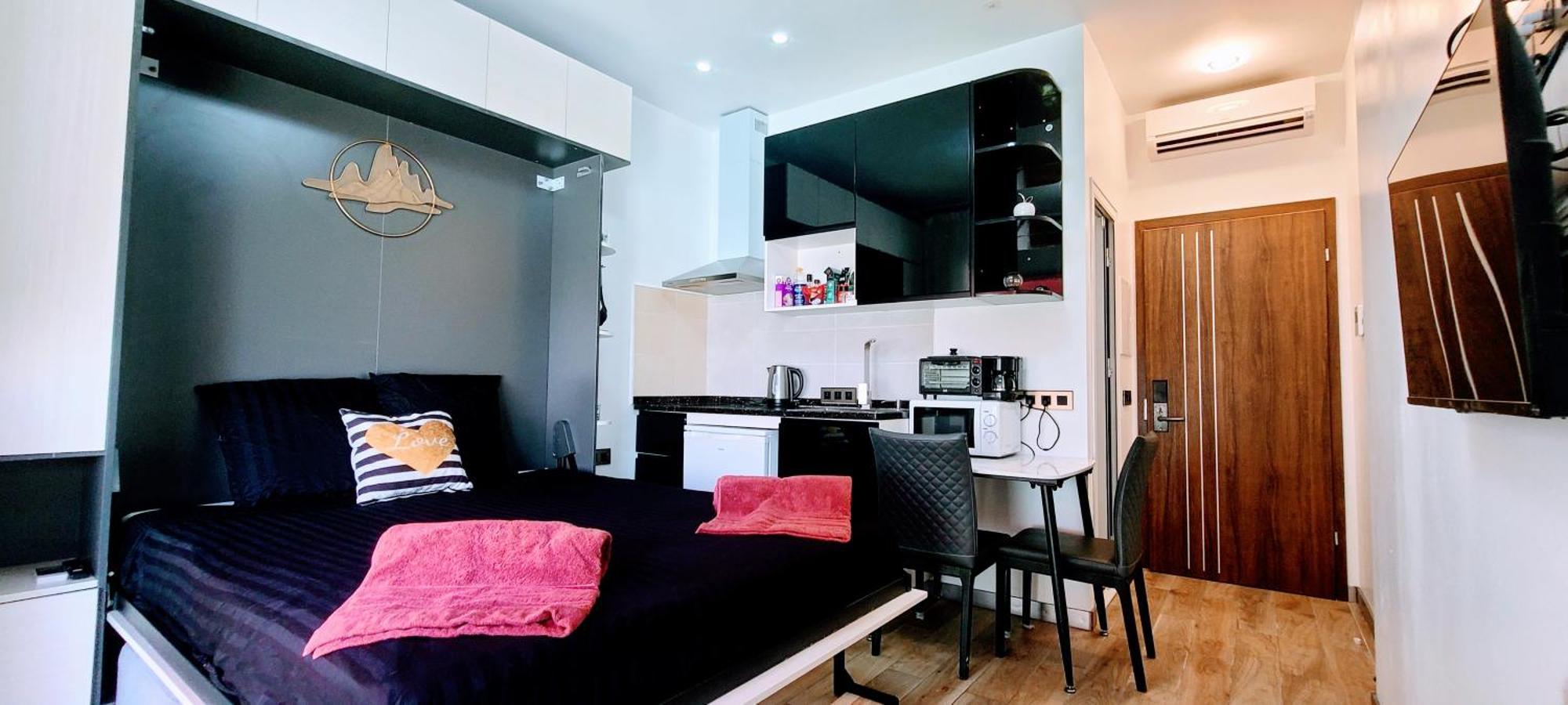 Cocon Marin 4 Studio Proche Mer Parking Wifi Cagnes-sur-Mer Zewnętrze zdjęcie